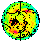 Ozone Field of 09 June 2004