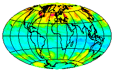 Ozone Field of 10 June 2004
