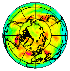 Ozone Field of 10 June 2004