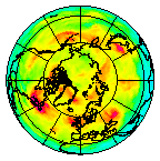 Ozone Field of 11 June 2004