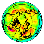 Ozone Field of 12 June 2004