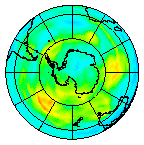 Ozone Field of 14 June 2004
