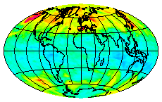 Ozone Field of 15 June 2004