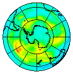 Ozone Field of 15 June 2004