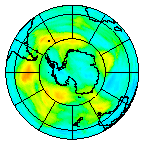 Ozone Field of 18 June 2004