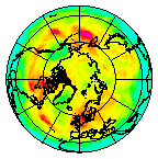Ozone Field of 19 June 2004