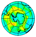 Ozone Field of 19 June 2004
