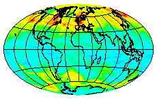 Ozone Field of 20 June 2004