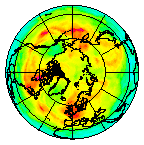 Ozone Field of 20 June 2004