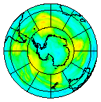 Ozone Field of 21 June 2004
