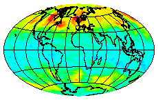 Ozone Field of 22 June 2004