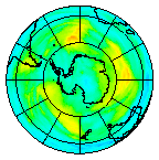 Ozone Field of 22 June 2004