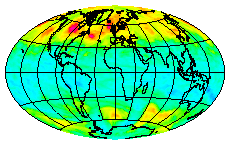 Ozone Field of 23 June 2004