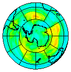 Ozone Field of 23 June 2004