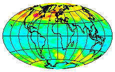 Ozone Field of 24 June 2004