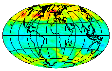 Ozone Field of 25 June 2004