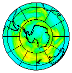 Ozone Field of 26 June 2004