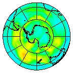 Ozone Field of 27 June 2004