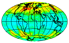 Ozone Field of 29 June 2004