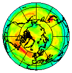 Ozone Field of 30 June 2004