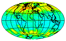 Ozone Field of 01 July 2004