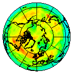 Ozone Field of 01 July 2004