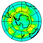 Ozone Field of 01 July 2004