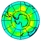 Ozone Field of 02 July 2004