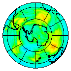 Ozone Field of 03 July 2004