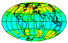 Ozone Field of 04 July 2004