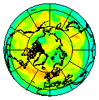 Ozone Field of 04 July 2004