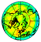 Ozone Field of 06 July 2004