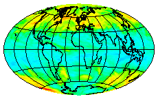 Ozone Field of 11 July 2004