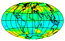 Ozone Field of 12 July 2004