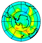 Ozone Field of 13 July 2004