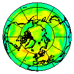 Ozone Field of 14 July 2004