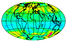 Ozone Field of 15 July 2004