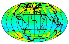 Ozone Field of 17 July 2004