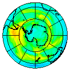 Ozone Field of 21 July 2004