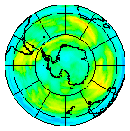 Ozone Field of 24 July 2004