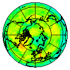 Ozone Field of 27 July 2004