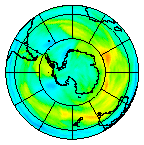 Ozone Field of 28 July 2004