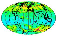 Ozone Field of 29 July 2004