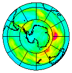Ozone Field of 29 July 2004