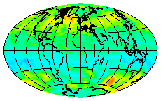 Ozone Field of 30 July 2004