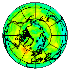 Ozone Field of 01 August 2004