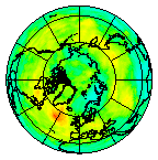 Ozone Field of 02 August 2004