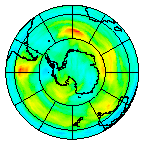 Ozone Field of 02 August 2004