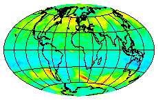 Ozone Field of 03 August 2004