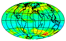 Ozone Field of 06 August 2004